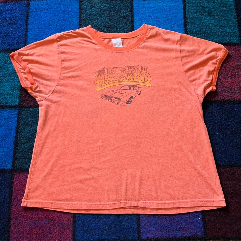 Y2K 2003 The Dukes of Hazard Baby Ringer Tee